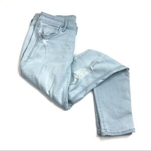 3/$30 Old Navy | Light Wash Distressed Rockstar Jeans 6